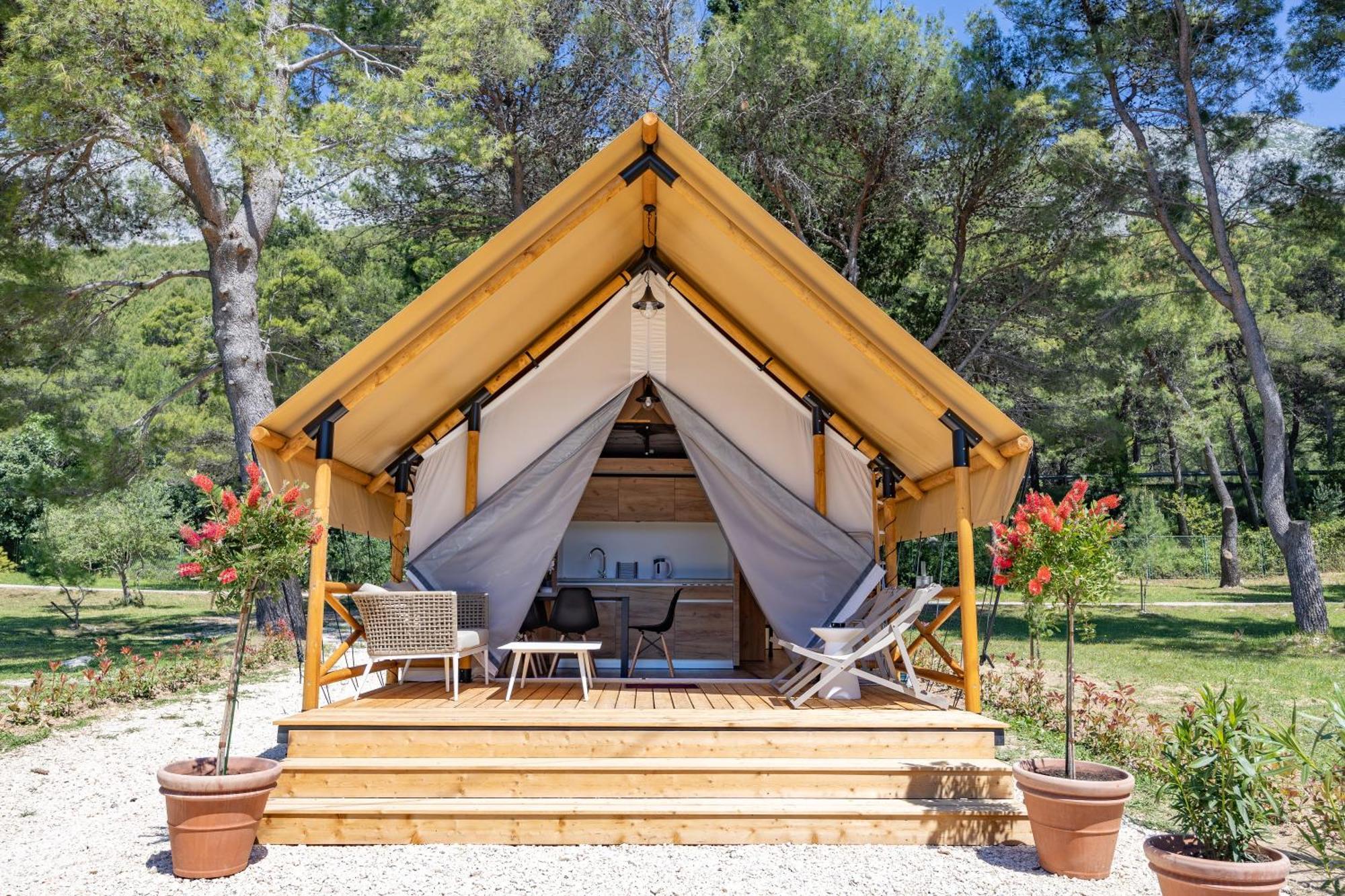 Camp Dole Zivogosce - Mobile Home And Glamping Tent 외부 사진
